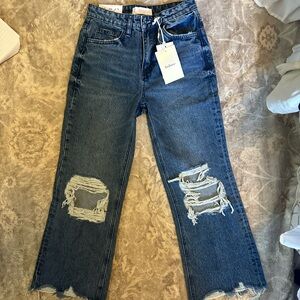 BOHME MEDIUM WASH DENIM JEANS SIZE 24 🫐